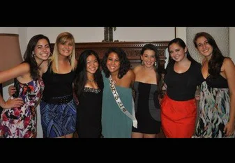 Alexi and friends celebrating Suzy's 21st Birthday!