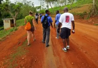 Joe exploring Haiti!