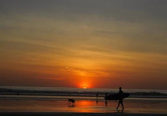 Playa Guiones Sunset