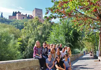 My Sol mates after a tour through the city.