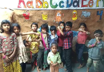 The village children