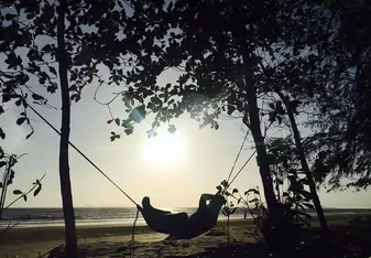 here is Hat yao beach, a few kilometers from home. tough Sunday afternoons are spent doing this.