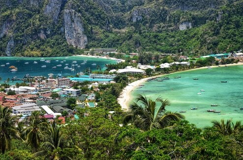 Phi Phi Islands in Thailand