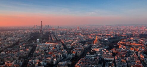 Paris skyline