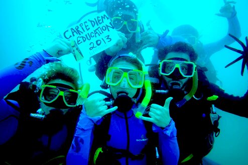Travel, experiential learning, service, & adventure in the S. Pacific! SCUBA Diving
