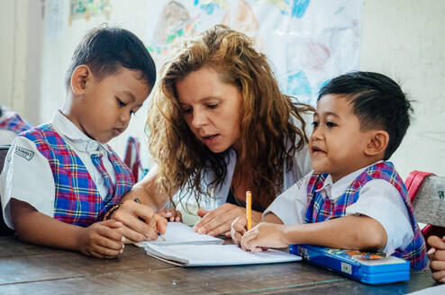 Childcare volunteer in Bali with IVHQ