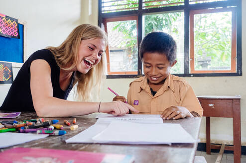 Teaching volunteer in Bali with IVHQ