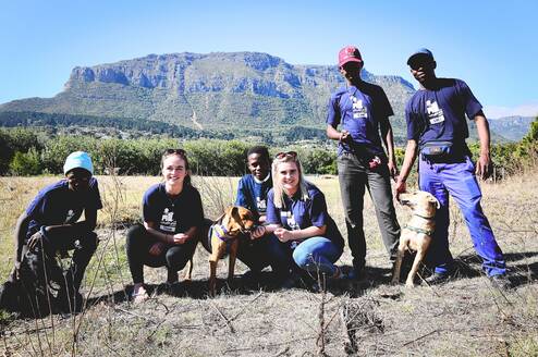 Participants in Bridging Gaps Internships in Cape Town