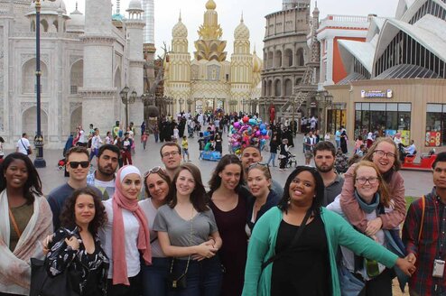 Students in Amman, Jordan