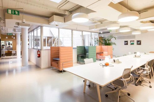 Learn in one of Barcelona's innovative co-working space CodeOp is hosted @ Spaces 22
