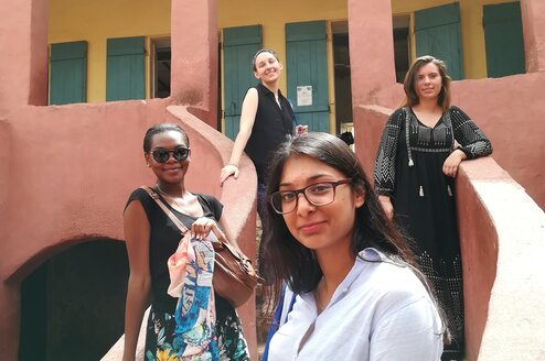 Explore Goree Island off the coast of Dakar with your cohort.