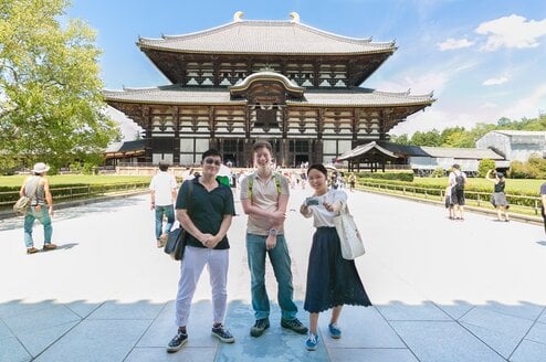 Nara visit with Kyoto JaLS