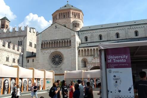 Trento historic center