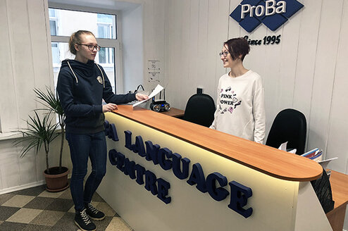 Administrator greets you everyday and can help you with any questions