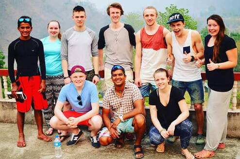 Group short with the team.