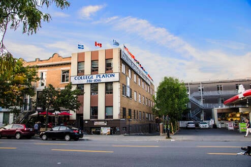 College Platon is a multicultural private language school established 1957
