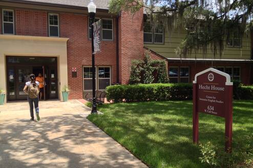 Center for Intensive English Studies building entrance