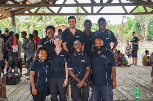 Volunteer in Papua New Guinea