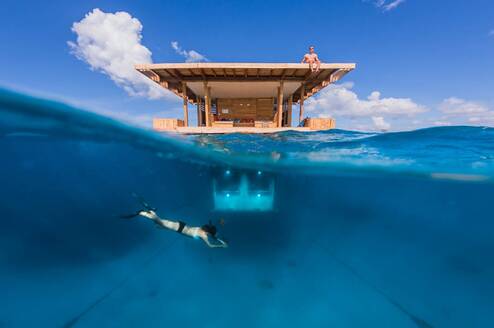 Underwater lodge Zanzibar