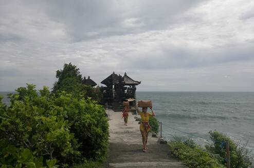 Worshiping Hindu gods many times a day, is the way of life in Bali