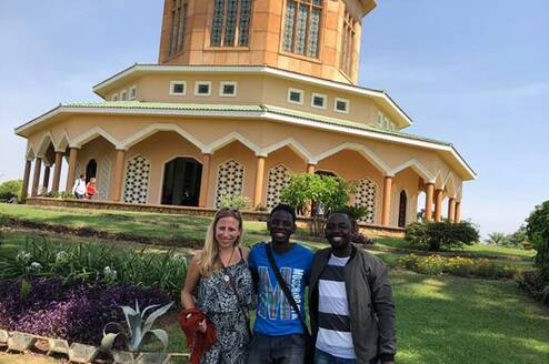 Interns in Uganda