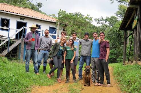 Iracambi group at the Research Center 