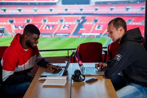 UCFB Wembley with Wembley Stadium at it's heart