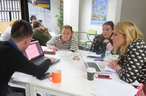 Trainee Teachers at the Spainwise Teacher Training Centre in Cordoba (Spain)