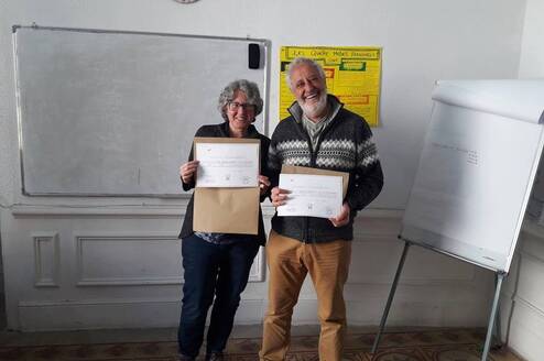  our italian students for a french course