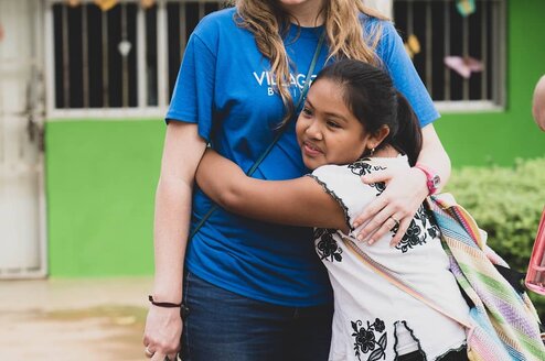 bonding with the kids