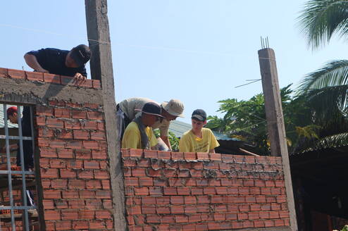 Vietnam house building