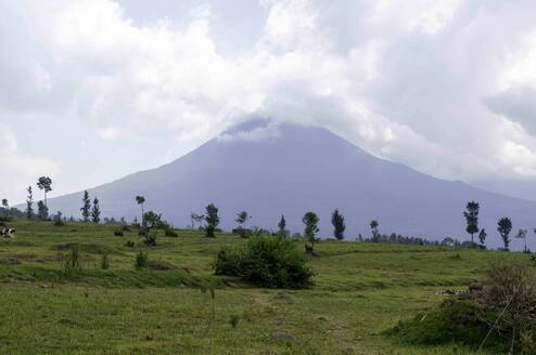 Volcano national park in Rawanda.