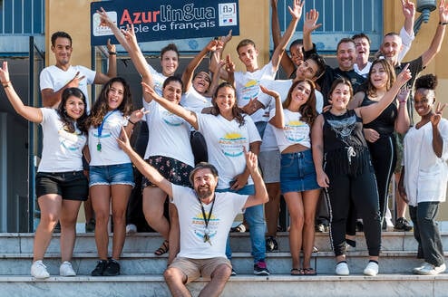 Our junior summer camp : Parc Imperial / animation team