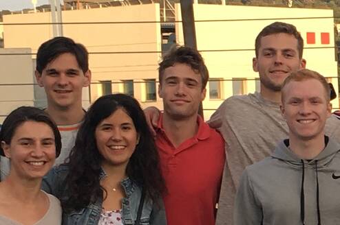Fellows on excursion in Barcelona - July 2019.