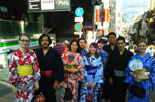 Summer study abroad in Tokyo - J.F. Oberlin University