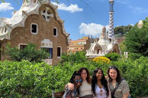 Park Guell with Felician University students