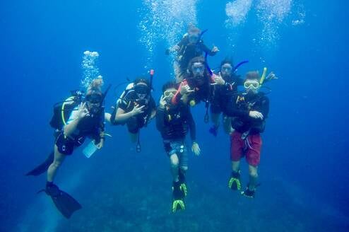 Diving in Mexico