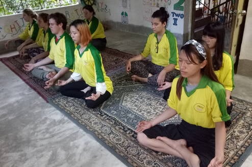 Yoga Volunteering