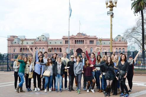 Walking tour around the city center