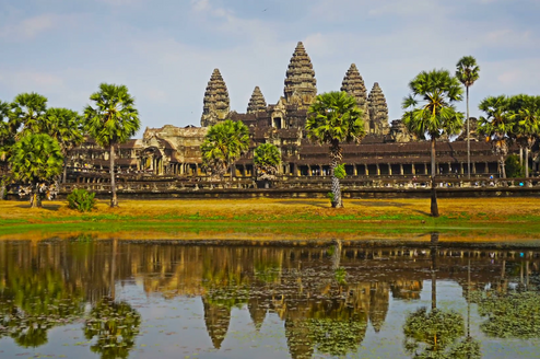 The stunning Angkor Wat