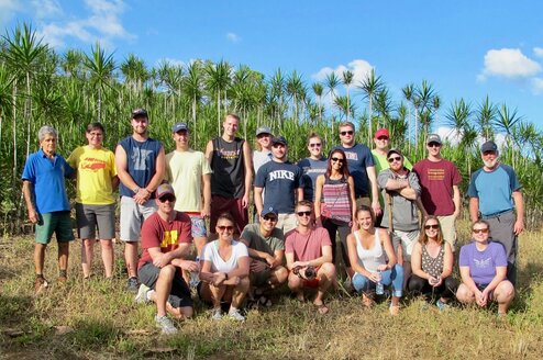TESOL students on cultural excursion in Costa Rica