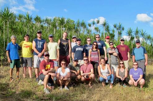 TESOL students on cultural excursion in Costa Rica