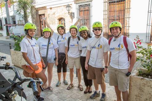 Did you know that our Interns love the Colonial zone in Santo Domingo? The first one in America!