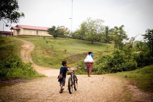 A remote village, served by Hillside clinic. 
