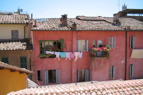 Siena street scene