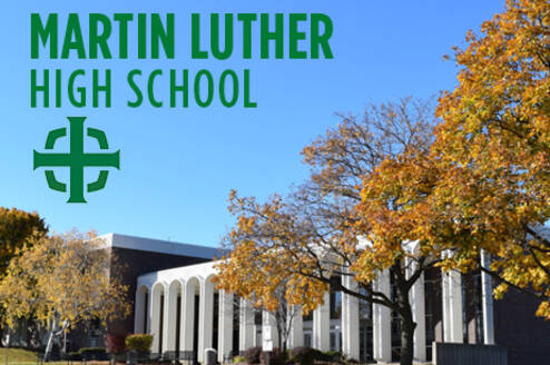 Martin Luther Outside Building