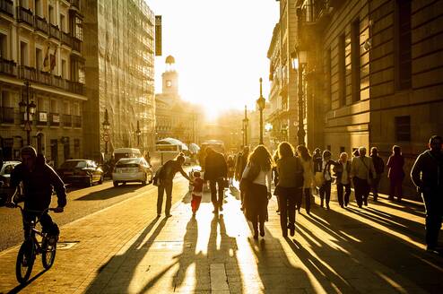 Walking in Madrid