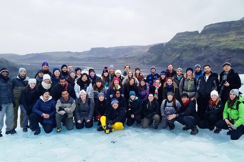 Study Abroad: The Green Program in Iceland (Summer & Winter) Glacier Hike
