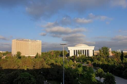 Stunning view of the Tashkent city