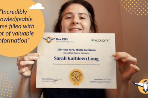 Dux TEFL Student Review